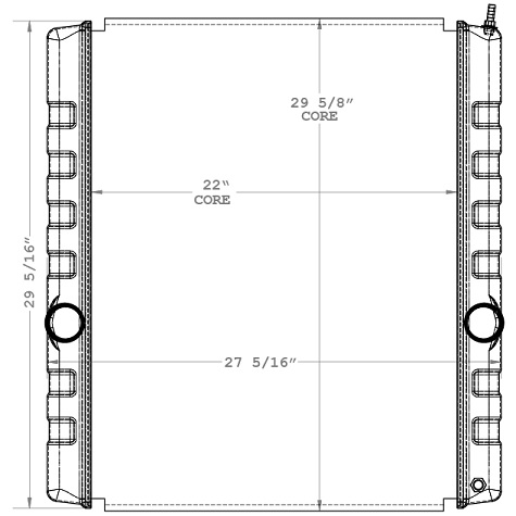 HD Radiator NAV27PA