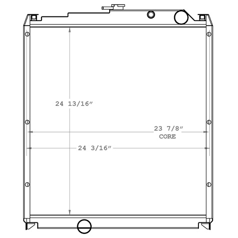 HD Radiator 8067108PA