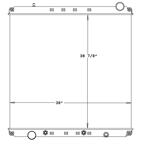 HD Radiator FRE72PA