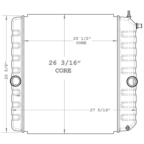 HD Radiator NAV12PA